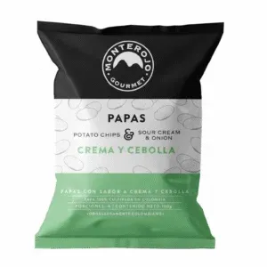Papas Crema Y Cebolla – Monterojo – 100Grs