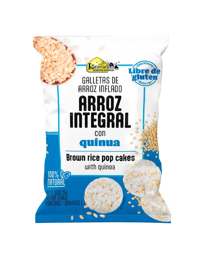 Galleta de Arroz Integral con Quinua - Karavansay - 60Grs