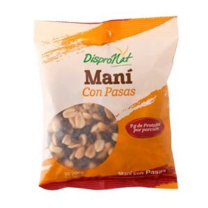Mani con Uvas Pasas – Dispronat –  200 Grs