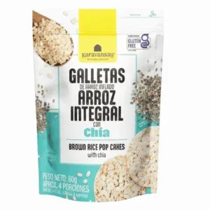 Galleta de Arroz Integral con Chia – Karavansay – 60Grs