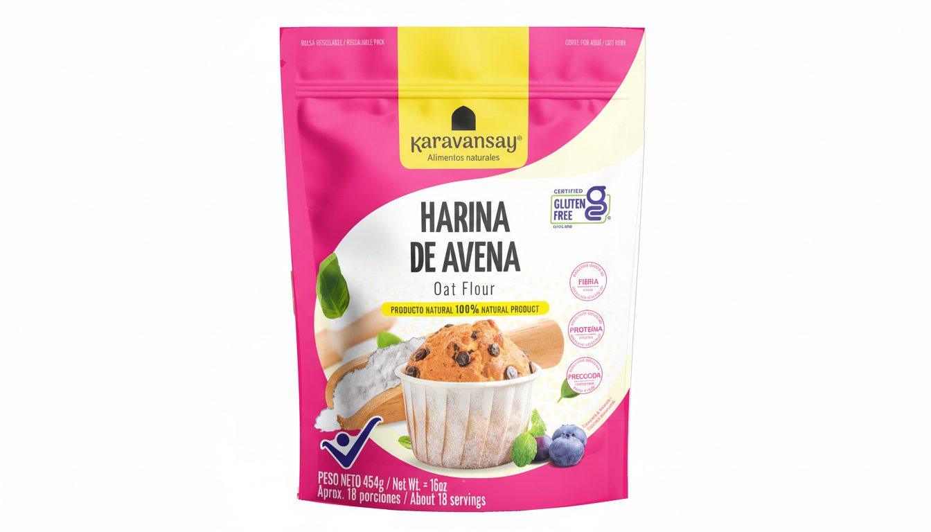 Harina de Avena Doy Pack - Karavansay - 454Grs