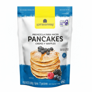 Premezcla para Pancakes Natural sin Gluten – Karavansay – 500Grs