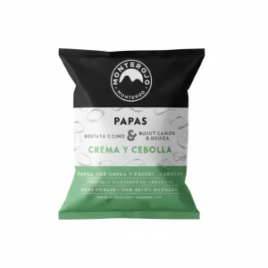 Papas Crema y Cebolla – Monterojo – 25Grs