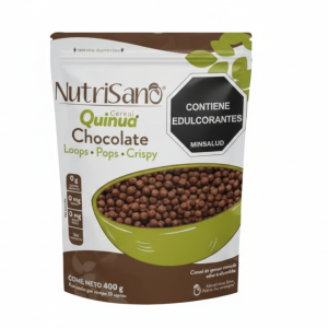 Cereal Quinua Pop de Chocolate – Nutrisano – 400Grs