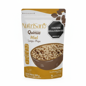 Cereal Quinua Pop Miel – Nutrisano – 100Grs