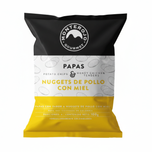 Papas Nuggets De Pollo – Monterojo – 100Grs