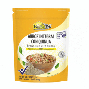Arroz Integral con Quinua sin Gluten Doy Pack – Karavansay – 500Grs
