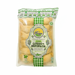 Empanadas Divinas Integrales de Queso + Espinaca X 12 Unidades – Del Origen – 580Grs