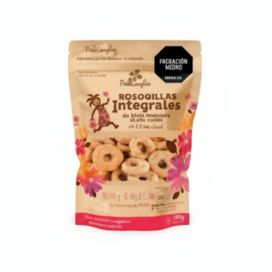 Paqueton Rosquillas Arroz Chia Linaza – Naturela – 190Grs