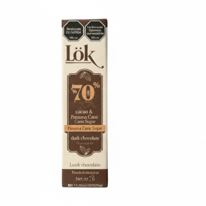 Chocolate 70% de Cacao – Lok – 35Grs