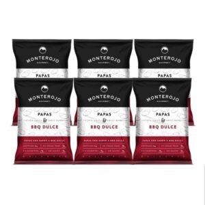 Papas Bbq Dulce X 6 Unidades – Monterojo – 100Grs