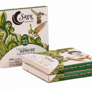 Chocolate 70% Cacao – Sagu – 40Grs