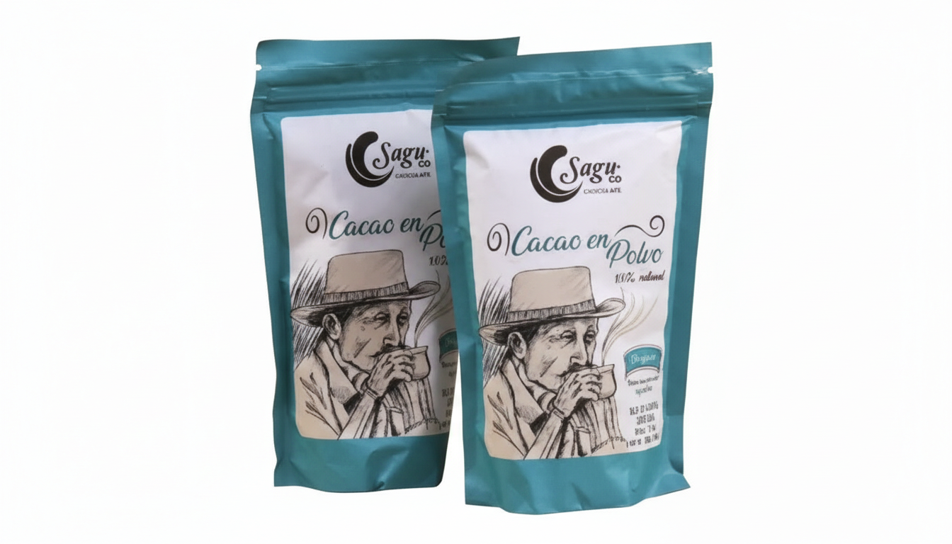 Cacao en Polvo 100% Natural - Sagu - 200Grs