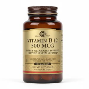 Vitamina B12 500 Mcg – Solgar – 100 Tabletas
