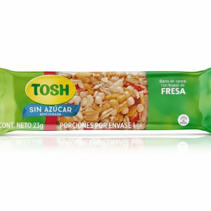 Barra de Cereal Fresa – Tosh – 23Grs