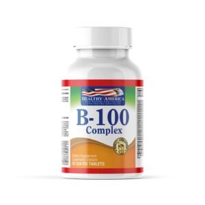 B-100 Complex – Healthy America – 50 Capsulas
