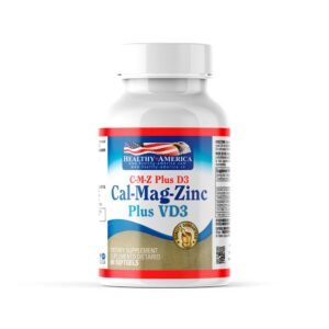 Cal-Mag-Zinc Plus Vd3 X – Healthy America – 90 Capsulas