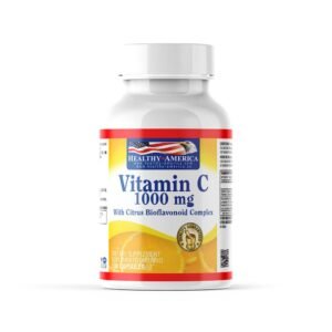 Vitamina C With Citrus 100 Capsulas – Healthy America – 1000Mg