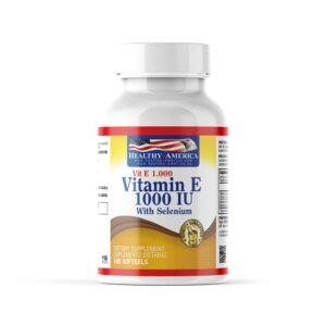 Vitamina E 1000 IU – Healthy America – 100 Softgel