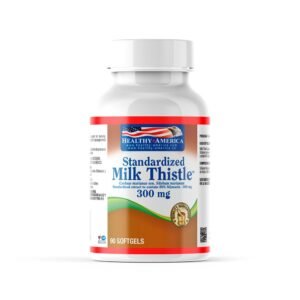 Milk Thistle 300Mg – Healthy America – 90 Capsulas