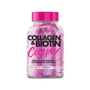 Colageno y Biotina Complex – Healthy America – 60 Capsulas