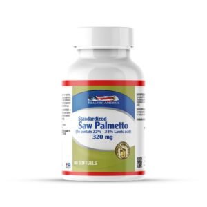 Saw Palmetto 320Mg – Healthy America – 60 Capsulas