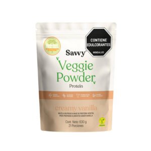 Veggie Powder Creamy Vainilla – Savvy – 630Grs