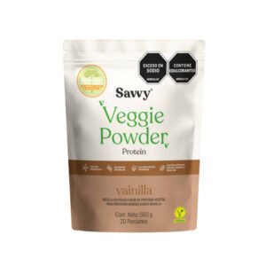 Veggie Powder Vainilla – Savvy – 560Grs