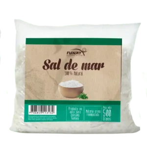 Sal de Mar 100% Natural – Funat – 500Grs