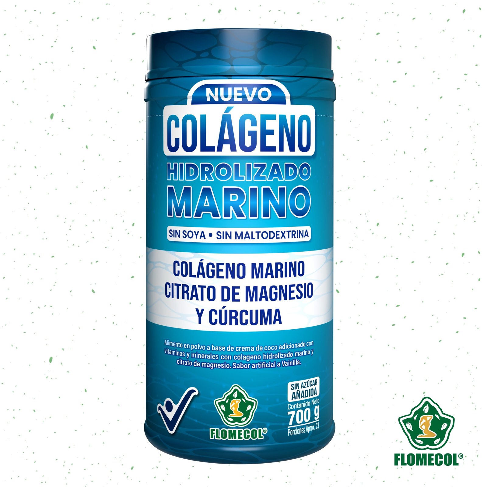 Colageno Marino - Flomecol - 700Grs