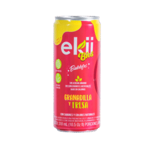 Bebida Bubbles Granadilla Y Fresa – Ekii – 310ML