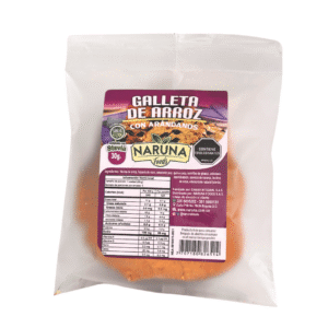 Galletas de Arroz con Arandanos x 12 unid – Naruna Foods