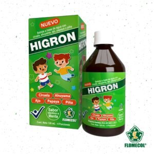 Purgante Higron Menta Adulto – Flomecol – 120ML