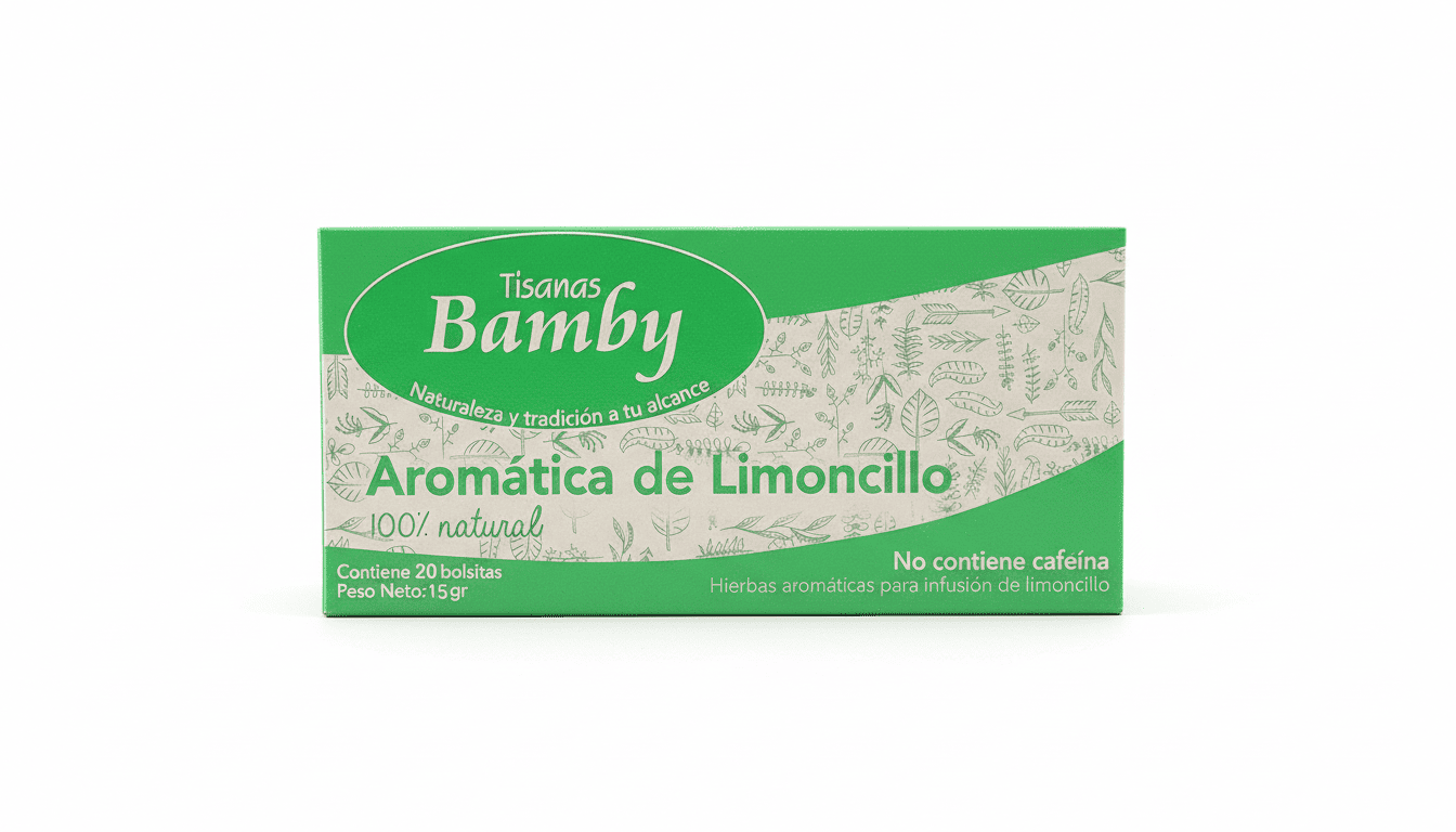 Tisana Bamby Limoncillo - La Teresita - 20 Sobres
