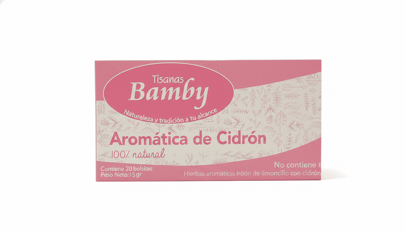 Tisana Bamby Cidron - La Teresita - 20 Sobres