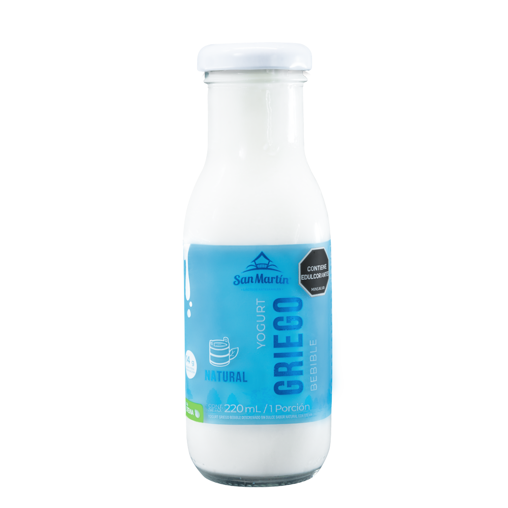 Yogurt Griego Bebible Natural - San Martin - 220ML