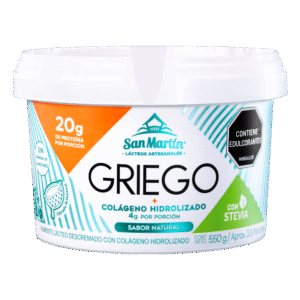 Yogurt Griego con Colageno Hidrolizado – San Martin – 550Grs