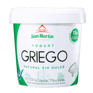 Yogurt Griego Natural Sin Endulzante – San Martin – 1100Grs