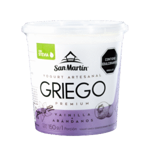 Yogurt Griego Vainilla – Arandanos – San Martin – 150Grs