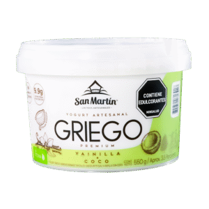 Yogurt Griego Vainilla – Coco – San Martin – 550Grs