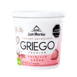 Yogurt Griego Vainilla – Fresa – San Martin – 150Grs