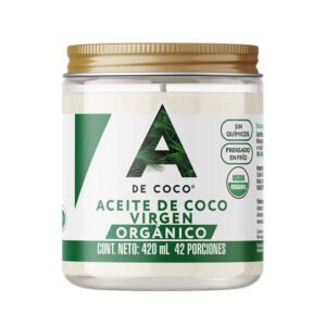 Aceite de Coco Virgen Organico – A de Coco – 420ML