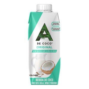 Agua de Coco Natural – A De Coco – 330ML