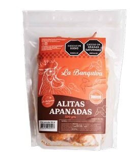 Alitas Apanadas – La Banquiva – 500Grs