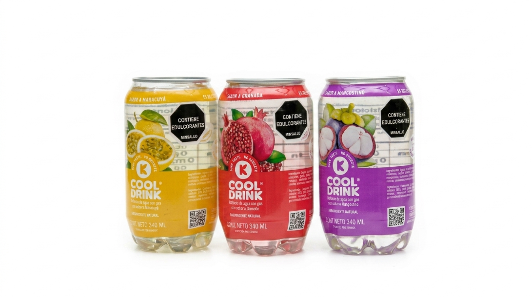 Agua Saborizada Sabores Surtidos - Cool Drink - 340ML