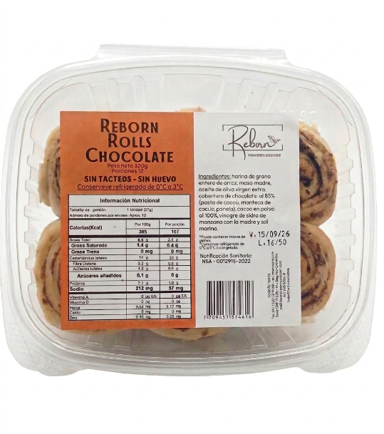 Rollito De Chocolate X 12 Unidades - Reborn