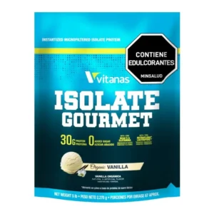 Isolate Gourmet Organic Vainilla – Vitanas – 5 Lb