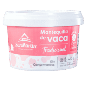 Mantequilla de Vaca Artesanal con Sal del Himalaya – San Martin – 480Grs
