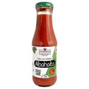 Salsa de Tomate Organico con Albahaca – Villa Santos – 350Grs
