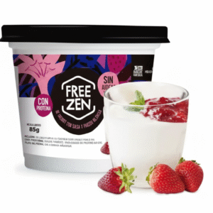 Helado Yogurt con Salsa de Fresa – Freezen – 85Grs